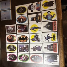 1989 Topps Batman Movie Series 2 Trading Card 22 Stickers (8)  Sets MN/M picture