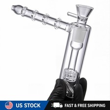 Hammer Style Birdcage Perc Hookah Smoking Pipes 18mm Glass Water Bubbler US picture
