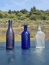 1 1890s Purple John F. Bair Lancaster Pennsylvania Blob Top Beer Bottle picture