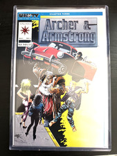 Archer & Armstrong #1 Frank Miller Cover Art Valiant Comics 1992 Unity BWS NM+ picture