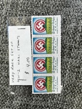 Book Of 4 Set Of WWII Nazi Stamps AAGE M. Andersen picture