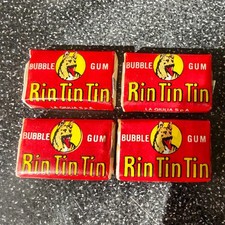 RIN TIN TIN SEALED 4 BUBBLE GUM  VERY RARE 🔥🔥🔥 picture