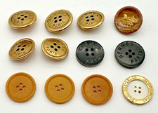 Vintage Lot of 12 Buttons Hermès & Celine picture