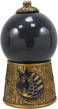 Ebros Egyptian Mythology God of Mummification and Dead Afterlife Anubis Black Ch picture