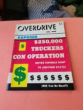 July 1968 Overdrive Magazine The Voice Of The American Trucker picture
