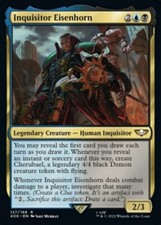 Inquisitor Eisenhorn ~ Commander: Warhammer 40,000 [ NM ] [ Magic MTG ] picture