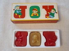 (A7) Vintage Christmas 80s Santa's Elves Pixies Joy Soap NIB  picture