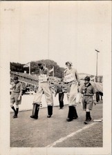 1937 Boy Scout Jamboree Photograph Paul Bunyan & Pauline on Stilts in DC picture