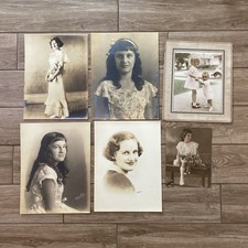 Antique Vintage Photo Lot Women Girl Toddler picture
