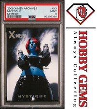 MYSTIQUE PSA 9 2009 Rittenhouse Marvel X-Men Archives Nemesis #N3 C2 picture