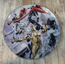 DC Metal Men Collector's Plate Limited Ed. 573/2500 **Alex Ross hand AUTOGRAPH** picture