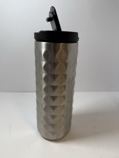 Starbucks 2018 Quilted Brushed Stainless Steel Tumbler 16 Oz picture
