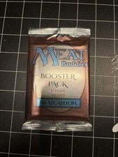 MeatCanyon Meat Buddies Booster Pack Trading Cards Factory Sealed picture