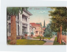 Postcard A Residence Street Chico California USA picture