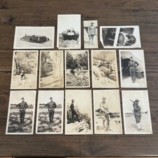 WWI US Army Tank Corps Camp Polk 9602 Original Photo Lot 14 Soldiers 1918 picture