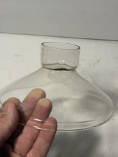 Antique Victorian  Illuminator Kerosene Oil Lamp Chimney Shade picture