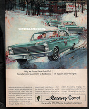 1965 Print Ad for Mercury Comet 