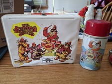 Vintage The Banana Splits Plastic Lunch Box And Metal Thermos 1969 Hanna-Barbera picture