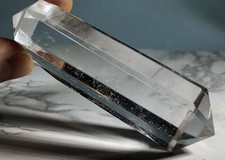 Beautiful Extra Large Vogel Style Glassy Quartz Crystal Point Natural Gemstone picture