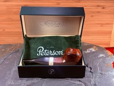 Peterson Sherlock Holmes Hudson XL21 Sterling Silver Bent Bulldog 2017 w/ Box picture
