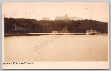 K32/ Lake Champlain New York RPPC Postcard c1910 Hotel Champlain 1323 picture