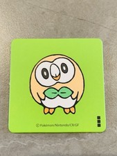 Rowlet  Oshawott Pokemon Mini Card Nintendo From Japan  5-2 picture