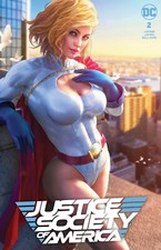 JUSTICE SOCIETY OF AMERICA #2 (TIAGO DA SILVA EXCLUSIVE VARIANT)(2022) ~ DC JSA picture