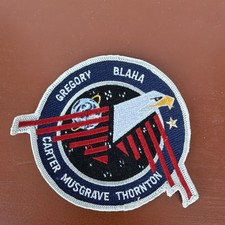 Vintage NASA STS-51-G Discovery Space Shuttle Mission Patch 1985 Gregory Blaha picture