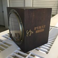 Pyrat Rum XO Reserve Ship's Porthole Display Box Wooden Nautical Hinged Door picture