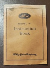 Vintage 1931 Ford Model A Instruction Book Owners Manual Ford Motor Company LOOK picture