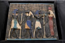 Rare Ancient Egyptian Antiquities Pharaonic Tablet Unique Egyptian Art BC picture