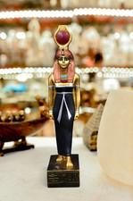 Hathor Goddess of Love and Beauty Egyptian Handcrafted Statue Home Decor picture