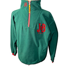 VTG J&B Rare Scotch Whisky Fleece Jacket XL '90s Movie Embroidery Y2K Gorp Adver picture