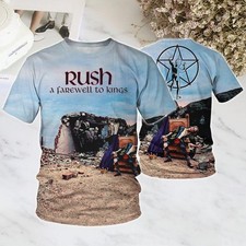 Rush A Farewell To Kings Album Cover 3D T Shirt CC436 picture