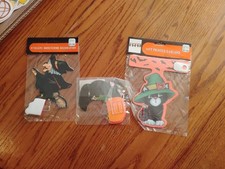 HALLOWEEN VINTAGE WOOLWORTH'S DECORATIONS (3) NEW, UNOPENED picture