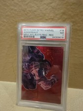 2015 Fleer Retro Marvel PMG Red Juggernaut picture