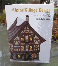 2012 Department 56 Alpine Village Series #4025236 BASEL CHEESE SHOP Unused LOOK picture