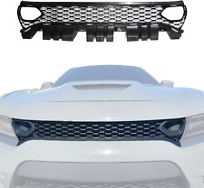 Front Upper Grill Black Grille Replacement for 2015-2022 Dodge Charger SRT SXT picture