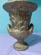 Medici vase, Greek Mythology, Vintage plaster urn  picture