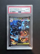 PSA 10 MEGA CHARIZARD X EX 125/094 Phantasmal Flames Pokemon Card picture