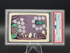 1989 Topps Nintendo ZELDA Adventure of Link Scratch Off Screen #4 PSA 9 Low Pop picture