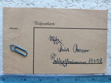 WW2 Germany Feldpost 14672 Postcard 9. 4. 1941 WWII Original picture