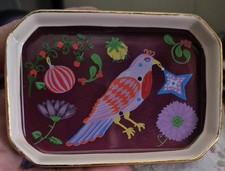 Anthropologie Juniper Stoneware bird trinket Tray picture