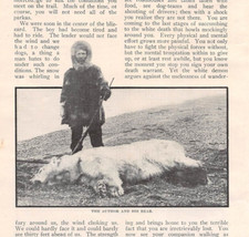 1911 article Hunting Seal Polar Bear on Ice Floes of Bering Strait Kleinschmidt picture