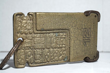 Mid Century Hotel Key Fob FIRENZE Nuova Italia ROOM 12 picture
