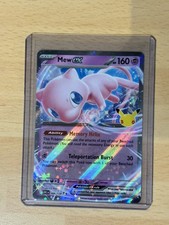Pokemon Mew ex 066/128 ME: 30th Celebration Ultra Rare Holo NM picture