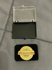 RARE HTF - Walt Disney WDW Cast Member Service Award - 1 Year Safe Driving Pin picture