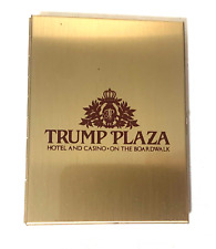 Rare TRUMP CASTLE Casino Resort By The Bay Gold Color  Photo Case Numbered BoxA5 picture