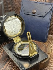 RARE Mountain Geological Compass USSR Soviet Union Russian Army Military #9909 picture