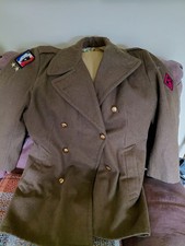 Post-world War II Wool Uniform Coat French Army Original Vintage picture